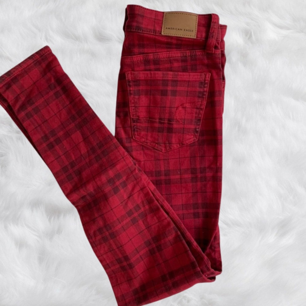 American Eagle Plaid Pants
